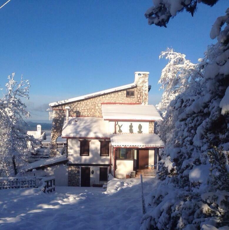 Bed and Breakfast Nido Del Nibbio Субьяко Экстерьер фото